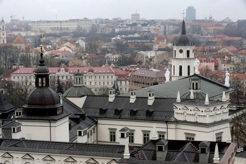 &copy; Reuters. FILE PHOTO: A general view of Vilnius