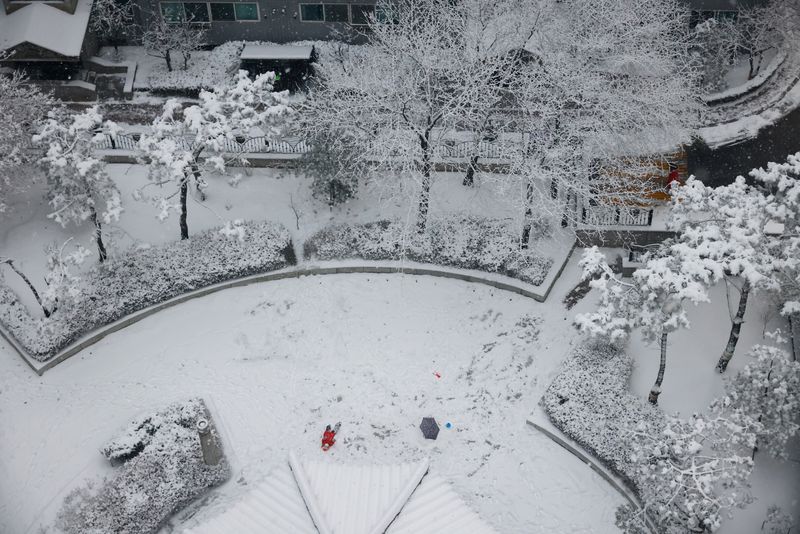 &copy; Reuters. Neve em Seul