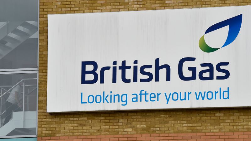&copy; Reuters. A British Gas sign is seen at its offices in Staines in southern England