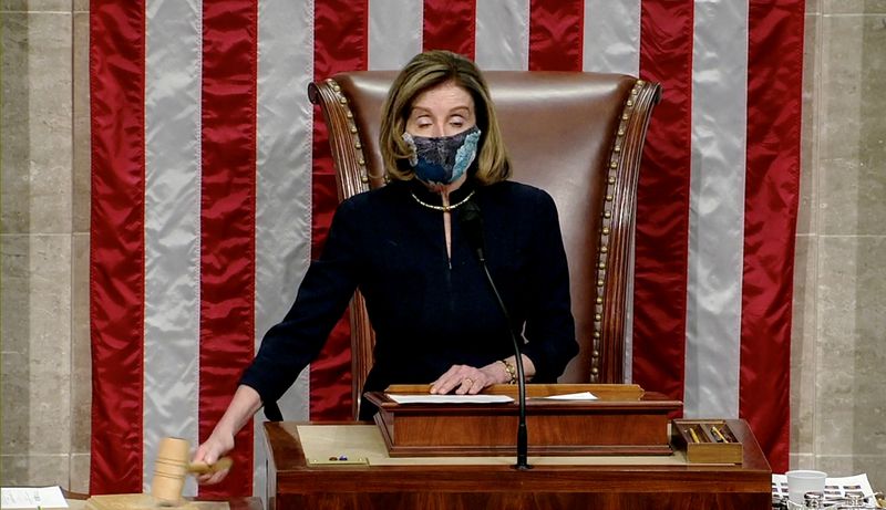 &copy; Reuters. Presidente da Câmara dos Deputados dos EUA,  Nancy Pelosi