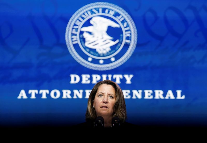 © Reuters. Indicada para ser vice-procuradora-geral dos EUA Lisa Monaco