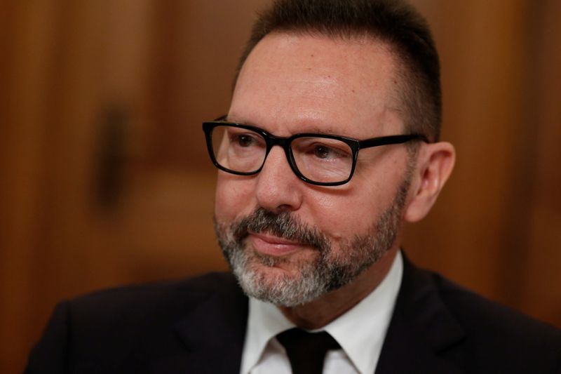 &copy; Reuters. Bank of Greece Governor Yannis Stournaras attends the annual meeting of the bank&apos;s shareholders in Athens