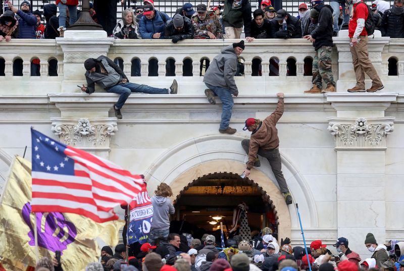 &copy; Reuters. Ataque ao Capitólio