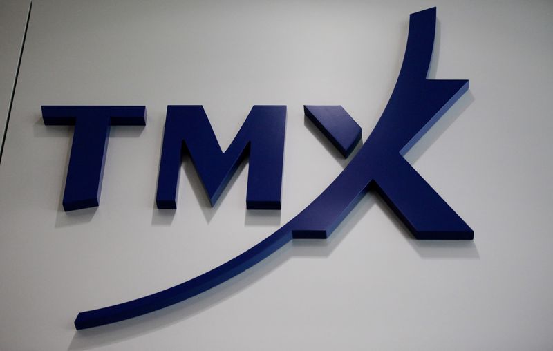 &copy; Reuters. A logo for TMX Group, which operates the Toronto Stock Exchange in Toronto