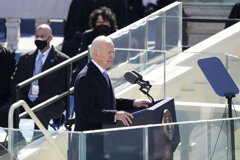 © Reuters. Inauguration of Joe Biden as the 46th President of the United States