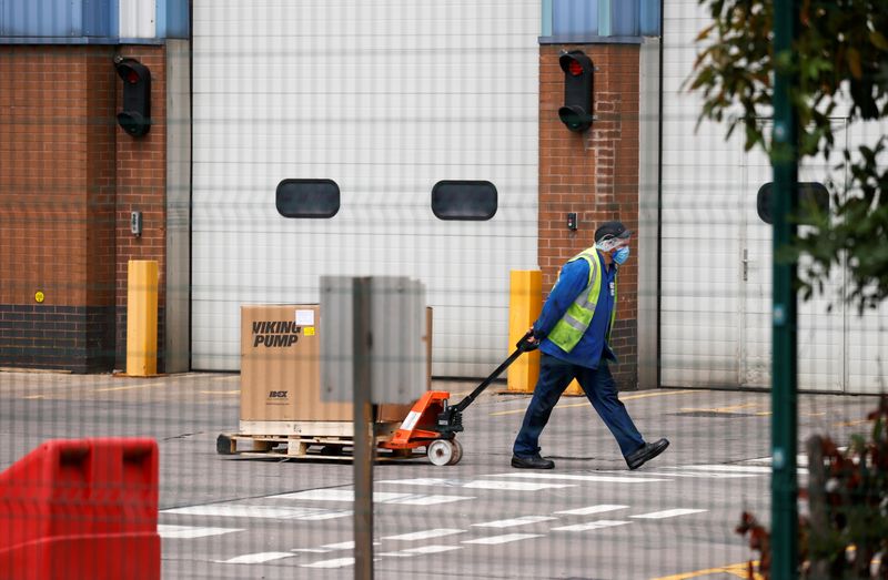 &copy; Reuters. The coronavirus disease (COVID-19) outbreak, in Leicester