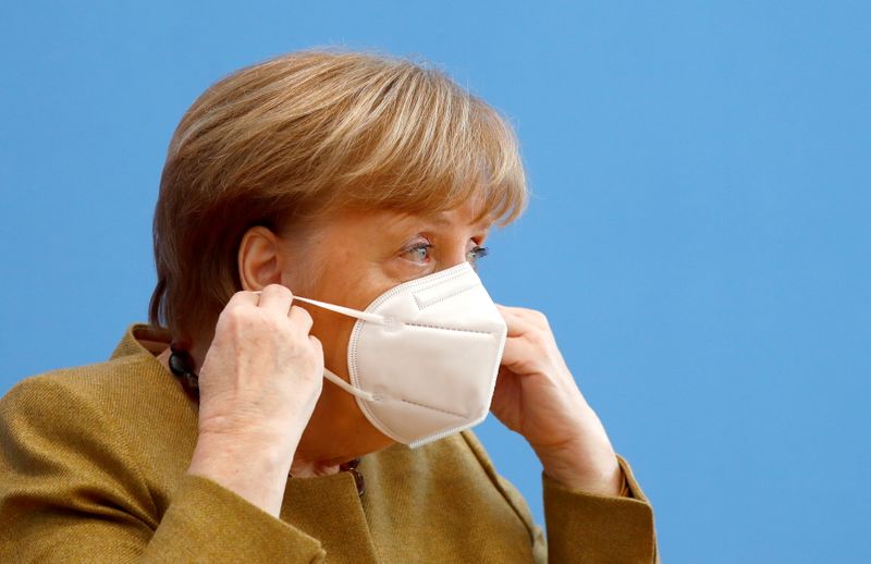 &copy; Reuters. Chanceler da Alemanha, Angela Merkel, durante entrevista coletiva em Berlim