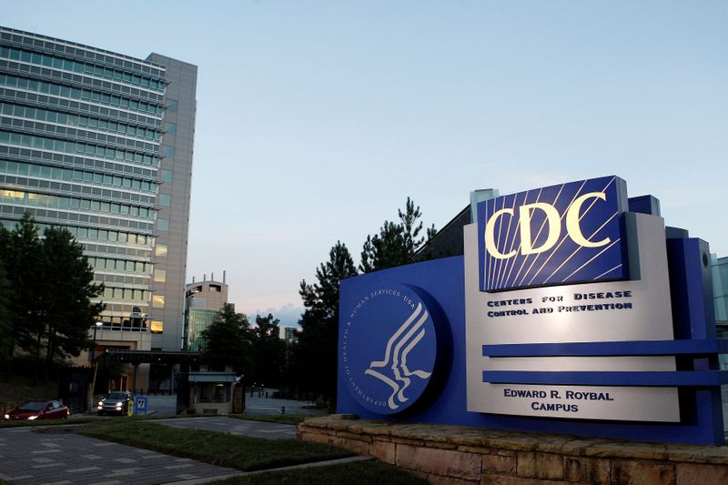 &copy; Reuters. FILE PHOTO: A general view of Centers for Disease Control and Prevention (CDC) headquarters in Atlanta
