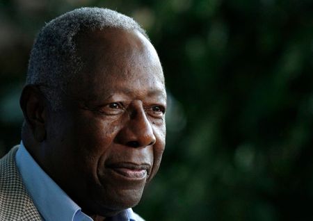Baseball's 'Hammerin' Hank' Aaron, who held career home run record, dies at 86 By Reuters