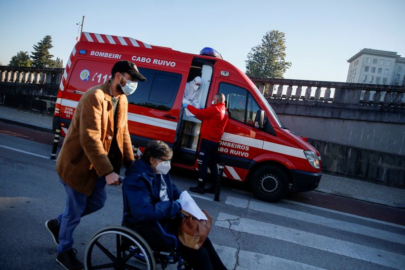 &copy; Reuters. Pandemia de Covid-19 em Portugal