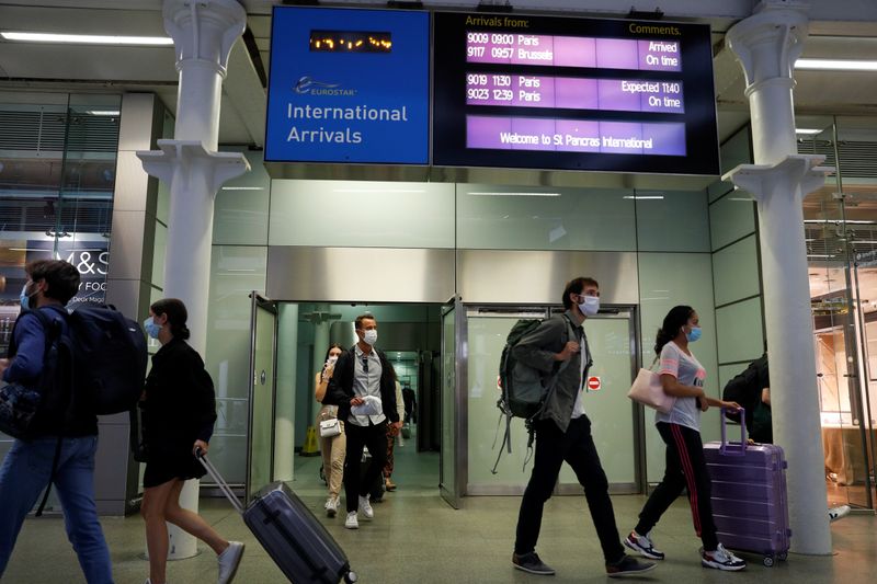 &copy; Reuters. Outbreak of the coronavirus disease (COVID-19), in London