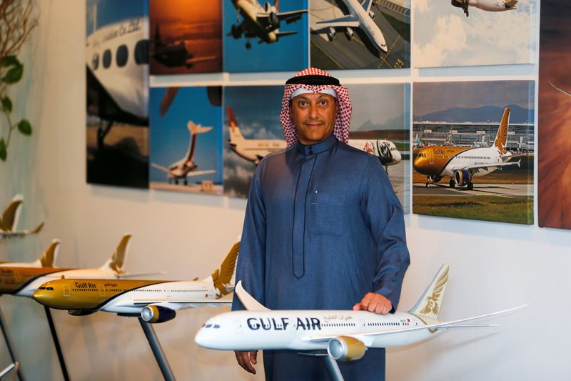 &copy; Reuters. طيران الخليج تسعى لتأجيل تسلم طائرات من إيرباص وبوينج