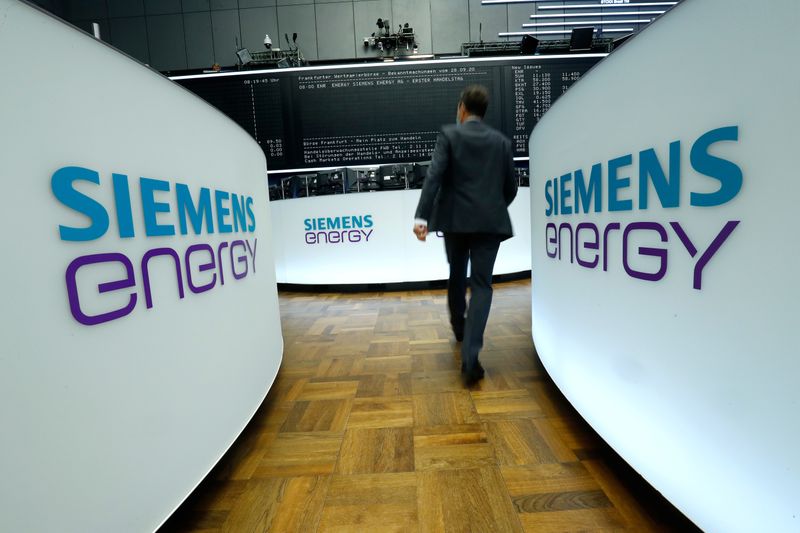 &copy; Reuters. Siemens Energy AG starts trading after IPO