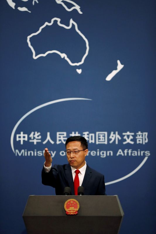 &copy; Reuters. الصين: وجود الجيش الأمريكي في بحر الصين الجنوبي لا يخدم السلام