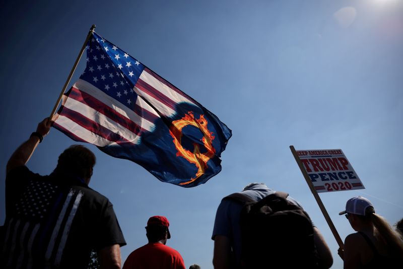 &copy; Reuters. FILE PHOTO: Trump 2020 Labor Day cruise rally in Oregon