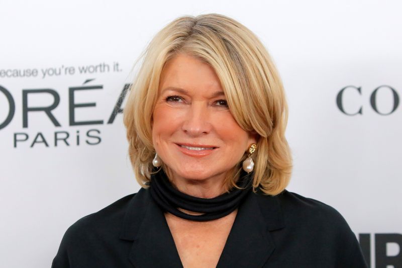 &copy; Reuters. Martha Stewart attends the 2017 Glamour Women of the Year Awards at the Kings Theater in Brooklyn, New York.