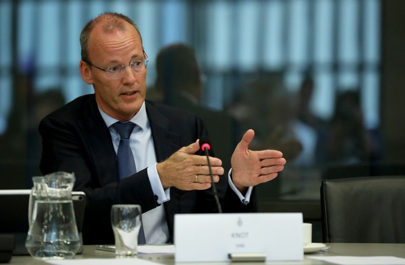 &copy; Reuters. ECB board member Klaas Knot appears at a Dutch parliamentary hearing in The Hague