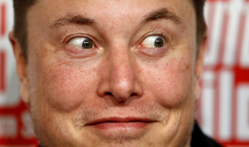&copy; Reuters. Presidente da Tesla, Elon Musk