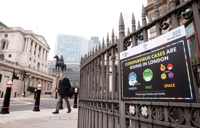 &copy; Reuters. Outbreak of the coronavirus disease (COVID-19) in London