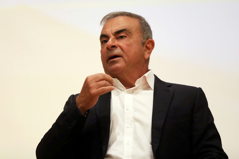 &copy; Reuters. FILE PHOTO: Carlos Ghosn to unveil ambitions plan to help Lebanon economy