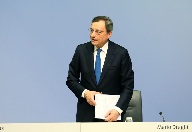 © Reuters. European Central Bank holds a news conference in Frankfurt