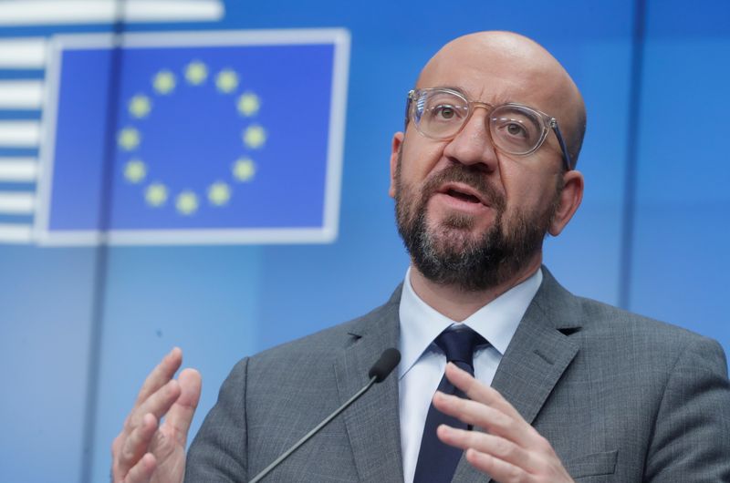 &copy; Reuters. Charles Michel, presidente del Consiglio europeo.