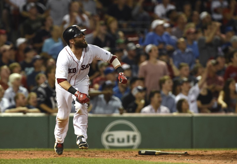 &copy; Reuters. MLB: Toronto Blue Jays at Boston Red Sox