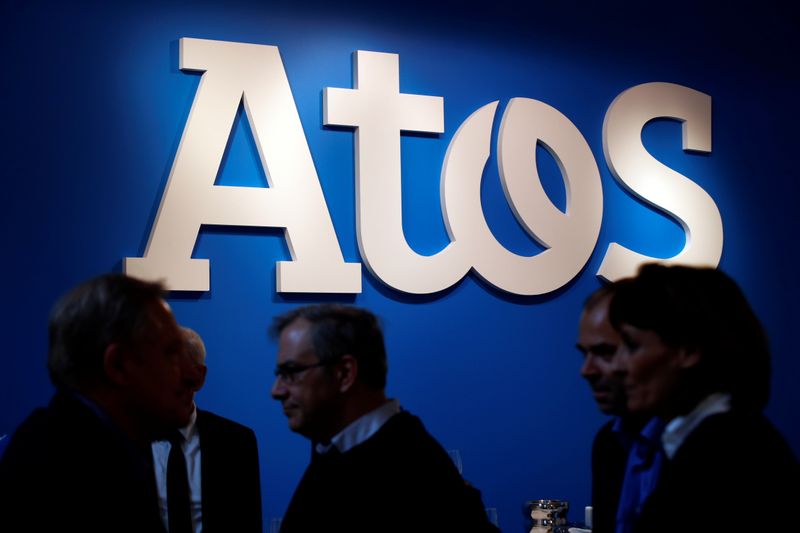 © Reuters. DXC TECHNOLOGY CONFIRME UNE OFFRE D'ATOS, ANNONCE L'ARRÊT DES DISCUSSIONS