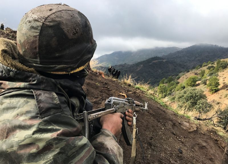 &copy; Reuters. في جبال الجزائر.. عملية عسكرية تبرز استمرار خطر المتطرفين