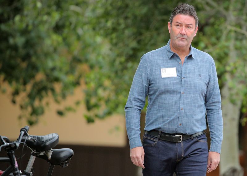 &copy; Reuters. FILE PHOTO: Steve Easterbrook, CEO of McDonald&apos;s Corp., attends the annual Allen and Co. Sun Valley media conference in Sun Valley, Idaho