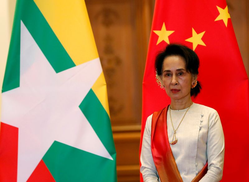 &copy; Reuters. وثيقة: شرطة ميانمار توجه اتهامات لسو تشي لمخالفات تتعلق بقانون الاستيراد والتصدير