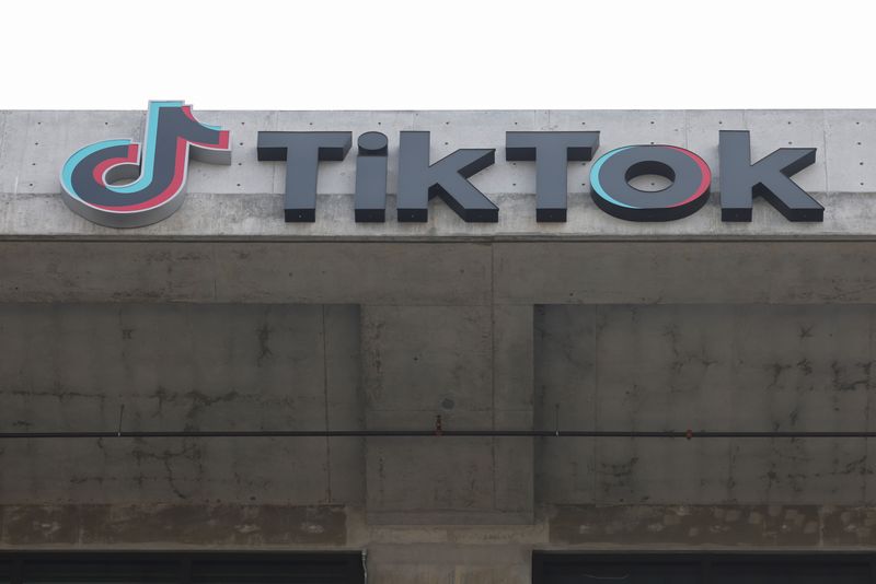 &copy; Reuters. FILE PHOTO: TikTok head office in United States