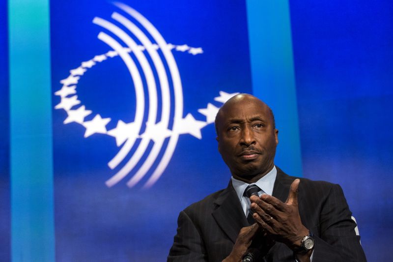 &copy; Reuters. Chairman and CEO of Merck &amp; Co., Kenneth Frazier, takes part in a panel discussion during the Clinton Global Initiative&apos;s annual meeting in New York