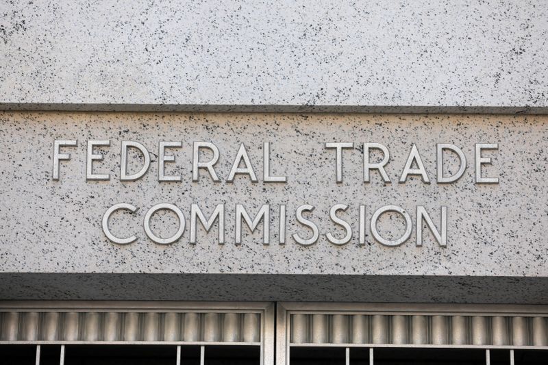 &copy; Reuters. Signage is seen at the Federal Trade Commission headquarters in Washington, D.C.