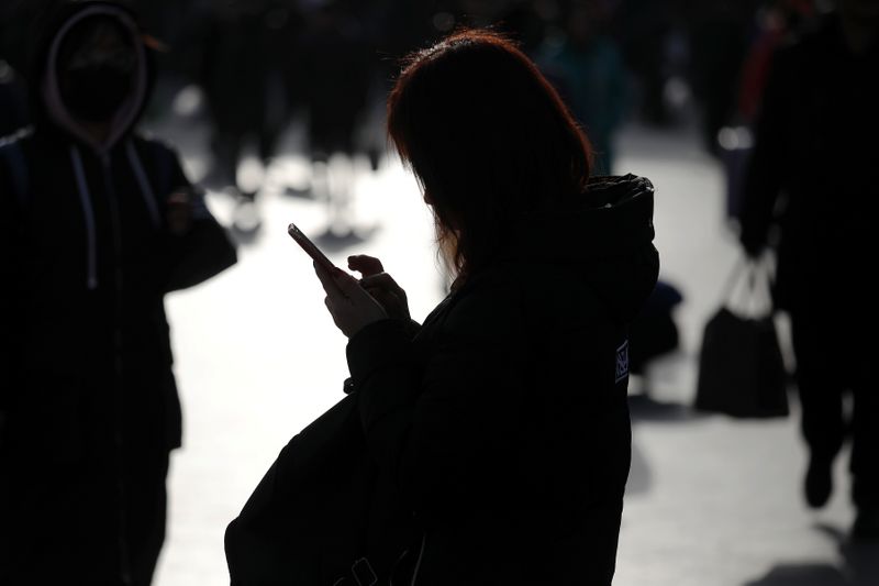 &copy; Reuters. 中国で「クラブハウス」利用急増、現状で当局は無検閲