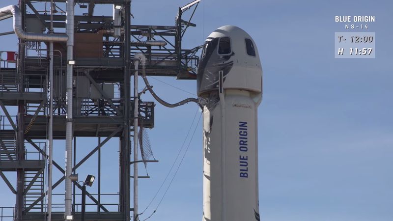 &copy; Reuters. Lançamento do New Shepard NS-14 Mission  da Blue Origin
