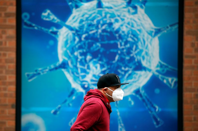 &copy; Reuters. The coronavirus disease (COVID-19) outbreak in Oldham