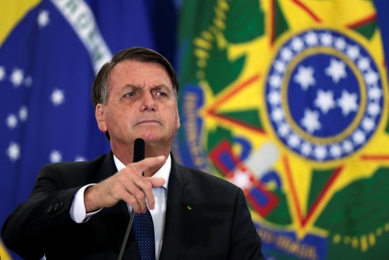 &copy; Reuters. Presidente Jair Bolsonaro