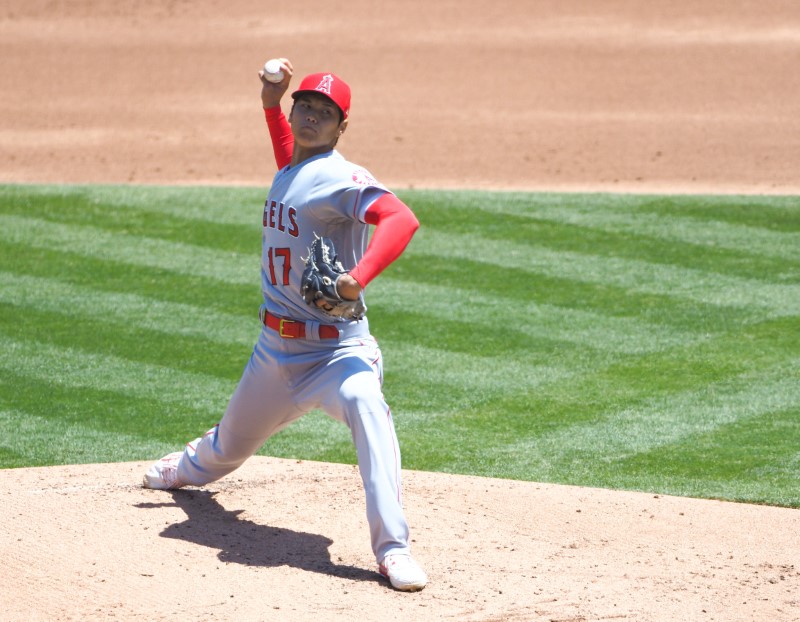 &copy; Reuters. ＭＬＢ＝エンゼルス、大谷との2年契約を発表