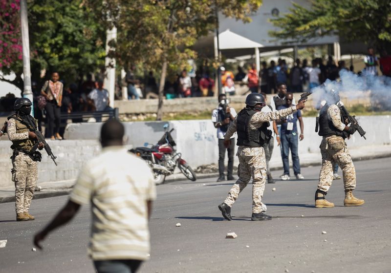 &copy; Reuters. المعارضة في هايتي تختار رئيسا مؤقتا للبلاد في ظل أزمة دستورية