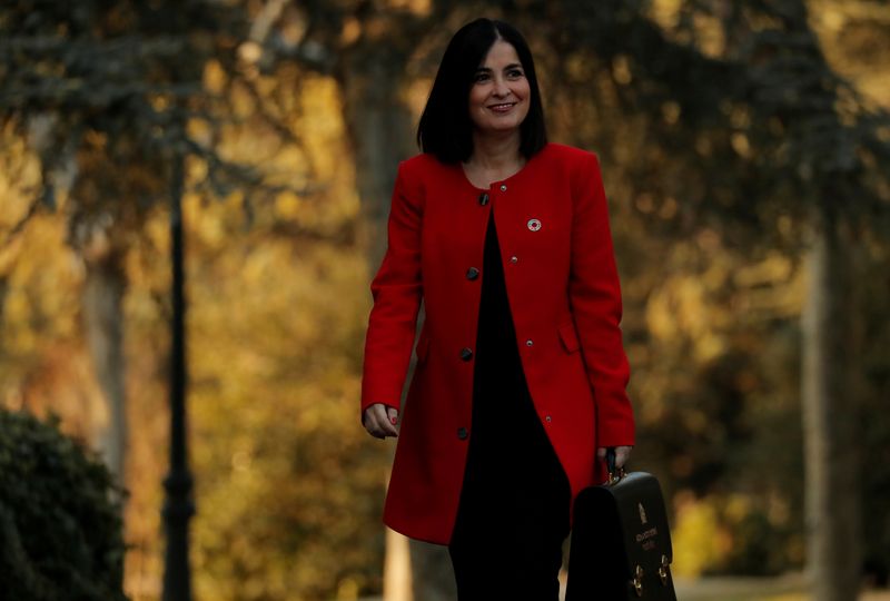 &copy; Reuters. FOTO DE ARCHIVO: La ministra de Sanidad española, Carolina Darias, en Madrid