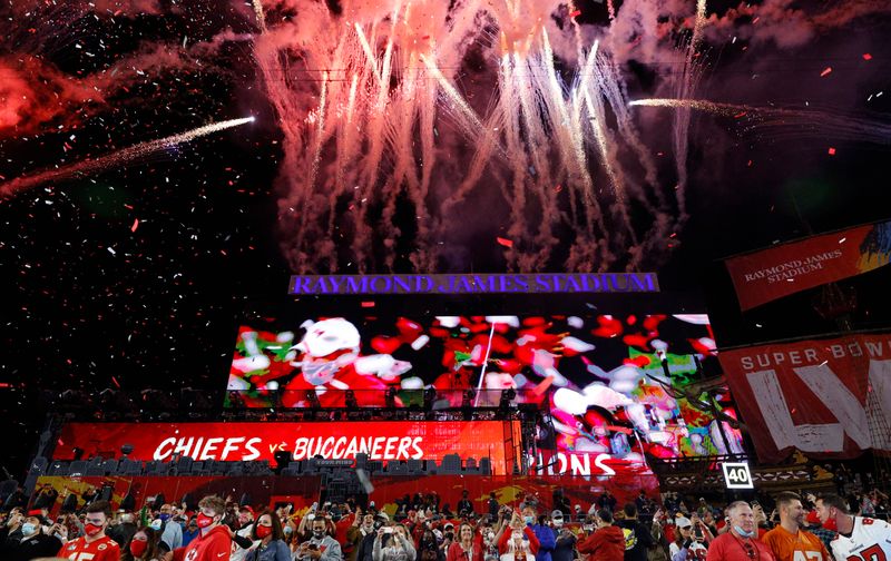 &copy; Reuters. Super Bowl LV - Tampa Bay Buccaneers v Kansas City Chiefs