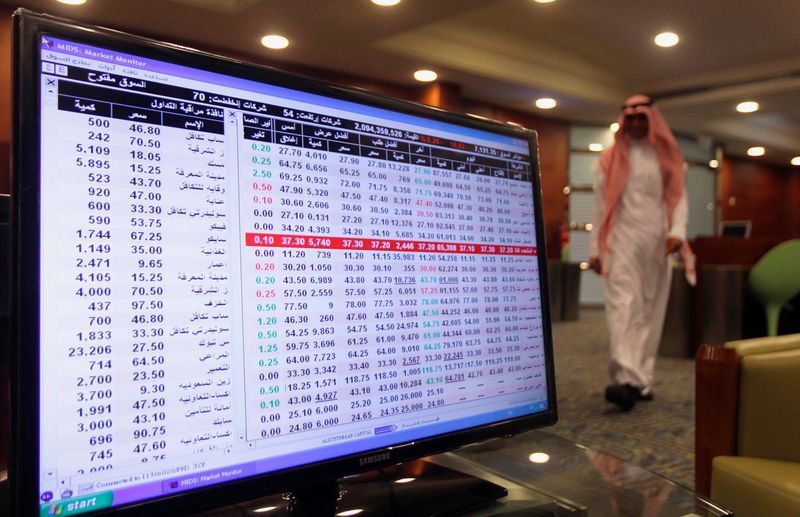 &copy; Reuters. أغلب أسواق الأسهم في الخليج تصعد حاذية حذو البورصات العالمية