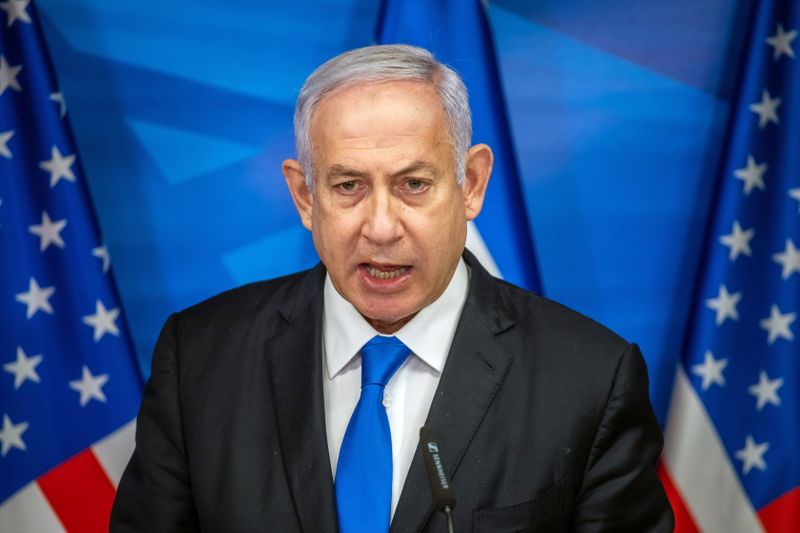 &copy; Reuters. بعد تصريحات بلينكن.. نتنياهو يقول إسرائيل ستحتفظ بالجولان إلى الأبد