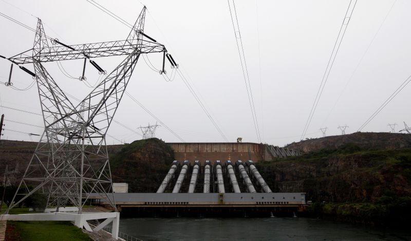 &copy; Reuters. Visão da hidrelétrica de Furnas, em Minas Gerais