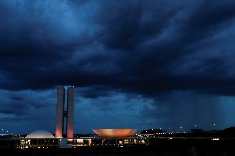 &copy; Reuters. Vista do prédio do Congresso Nacional em Brasília