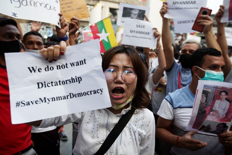 Biden announces new sanctions against Myanmar generals after coup