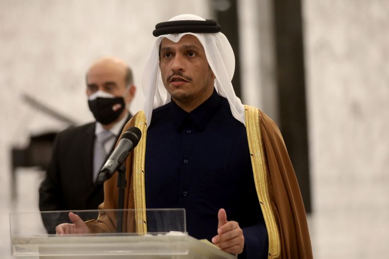 &copy; Reuters. وزير خارجية قطر: نسعى لإعادة العمل بالاتفاق النووي الإيراني