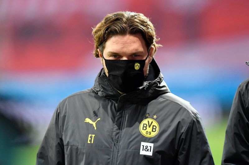 &copy; Reuters. FILE PHOTO: Bundesliga - Bayer Leverkusen v Borussia Dortmund