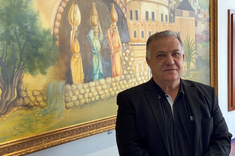 &copy; Reuters. في الناصرة أكبر المدن العربية بإسرائيل.. رئيس بلدية عربي يدافع عن نتنياهو